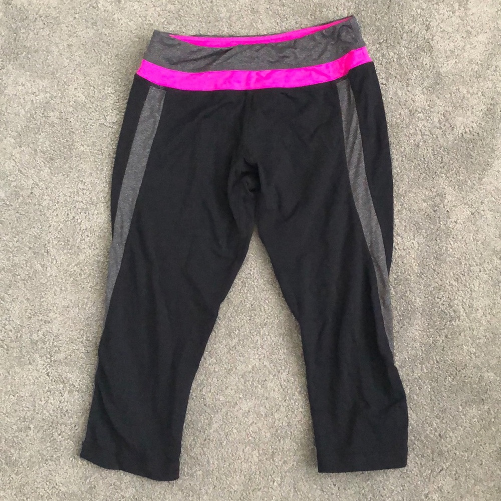 Workout leggings capri yoga athletic pants